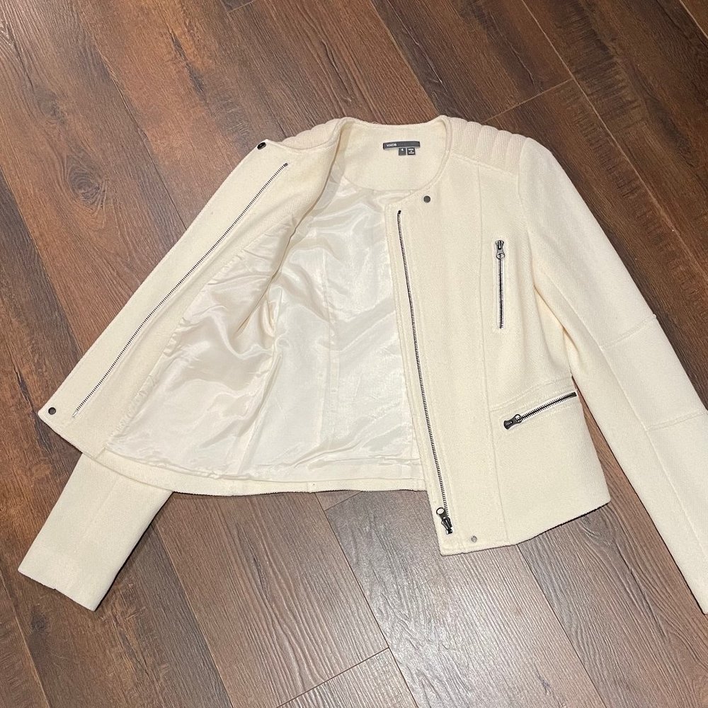 Vince Boucle Moto Jacket